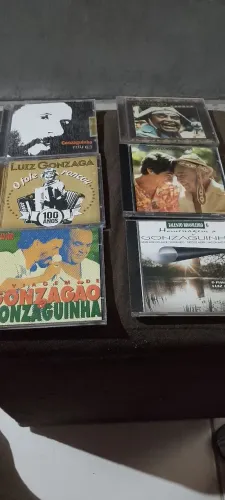Cds de Gonzaguinha e Gonzaga todos originais