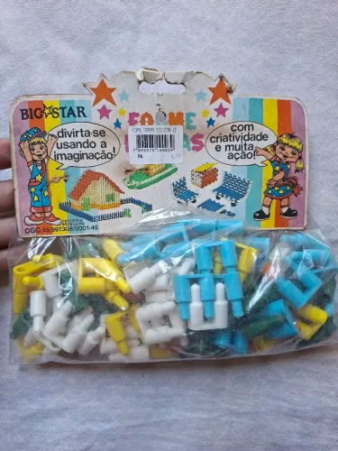 Brinquedo Forme Formas antigo vintage anos 80
