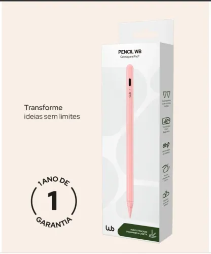 Nova caneta pencil WB para iPad com Palm rejection 