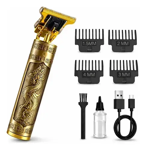 Máquina de Acabamento Dragão Recarregável para Cabelo e Barba. Se você procura eficiência