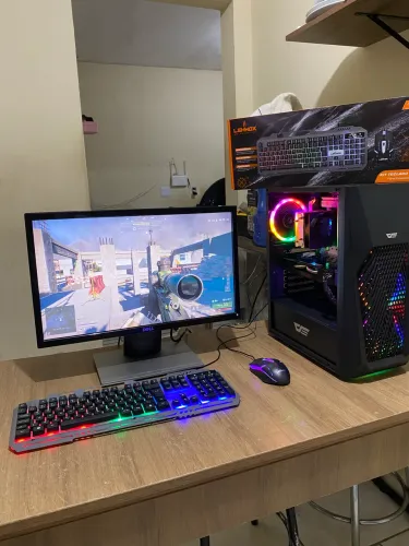 Pc gamer completo Xeon 2630v3 16gb ram GTX 1060 6gb Ssd 480gb periféricos + Brinde