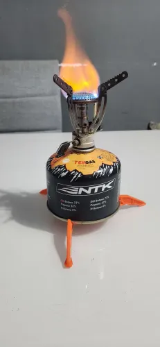 Vendo kit fogareiro de acampamento nautika
