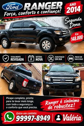 Ford Ranger XLS 2.5 16V 4X2 CD Flex 2014