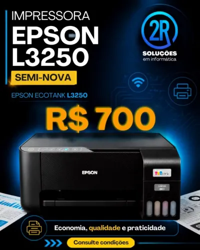 Impressora L3250 semi-nova