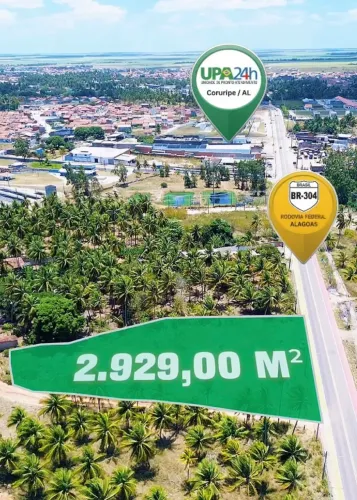 Imóvel para venda tem 2929 metros quadrados em Centro - Coruripe - AL