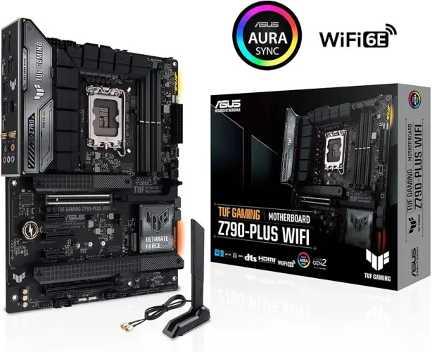 Placa-mãe Asus Tuf Gaming Z790-Plus WIFI, Intel Socket LGA 1700, DDR5, ATX (SEMINOVA!)