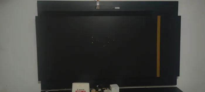 Painel de parede preto