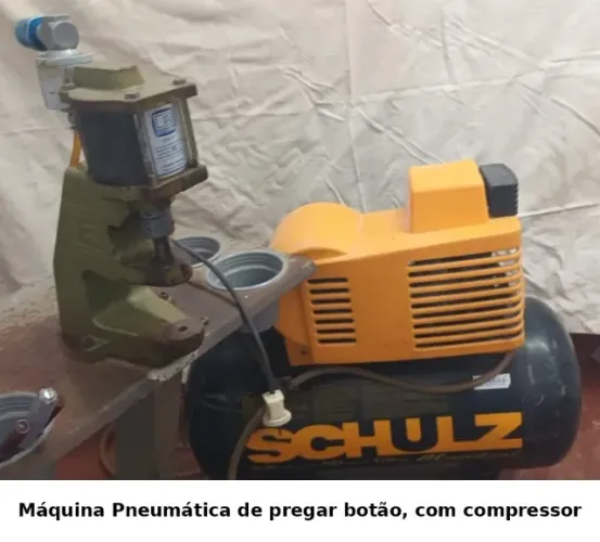 Máquina Pneumática de pregar botão