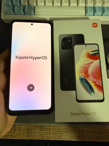 Celular Xiaomi Redmi Note 12 - 6/128gb passo cartão 