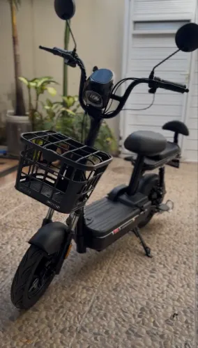 Bicicleta Elétrica Dropp Aro 14 - 350W | Preta