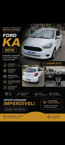 Ford KA 1.0 Se/se Plus Tivct Flex 5P 2015
