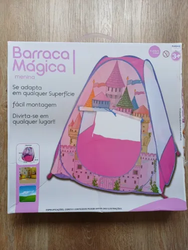 Barraca Magica menina com bolinhas