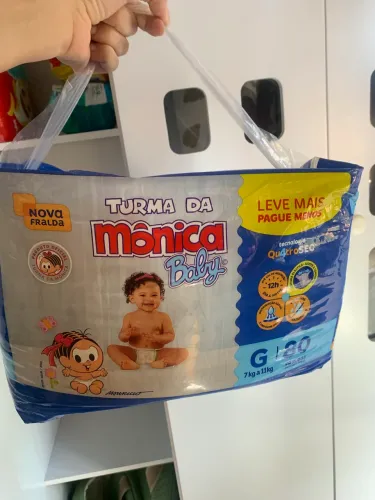 Fralda turma da Mônica G