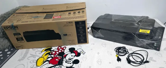 IMPRESSORA ECOTANK EPSON L1800 revisada, com cabeças de impressão novas originais + EXTRAS