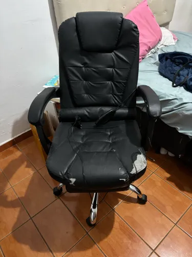 Cadeira Presidente de Escritório com Massagem (Funcionando Perfeitamente)