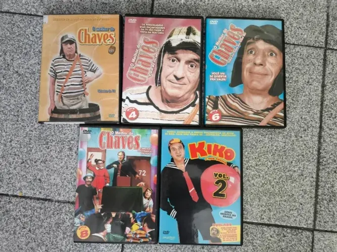 O Melhor de Chaves 4 Dvd's
