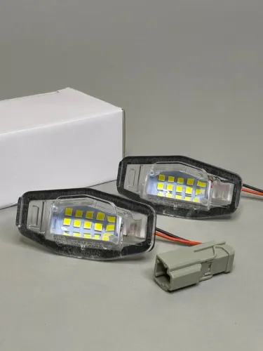 Lâmpada Led de Placa Para Honda Civic 2001 a 2015 Accord 4D 03-17 Branco - Pronta Entrega
