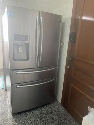 Geladeira Samsung French Door 4 Portas RF28HME Inox - R$ 8.500