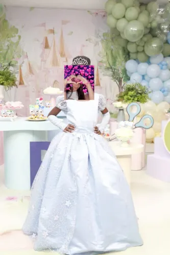 Vestido estilo princesa