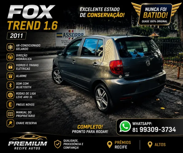 Volkswagen Fox 1.6 MI Total Flex 8V 5P 2011