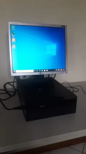 PC Slim i5-650 3.2ghz 4mb cache/ 4gb de memoria ddr3/ HD 400gb/ Monitor 17" LG