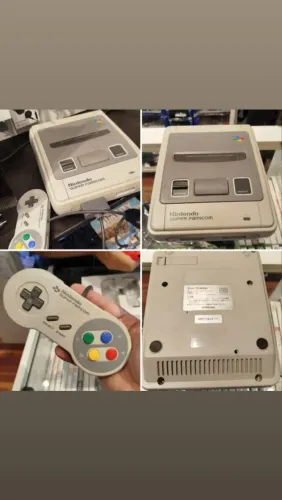 Super Famicon completo branquinho