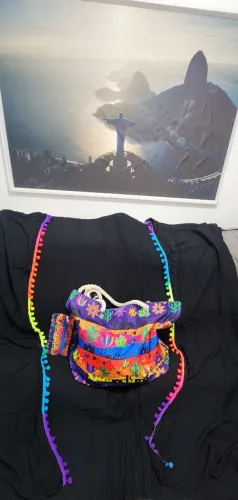 BOLSA DE PRAIA COM NECESSAIRE 