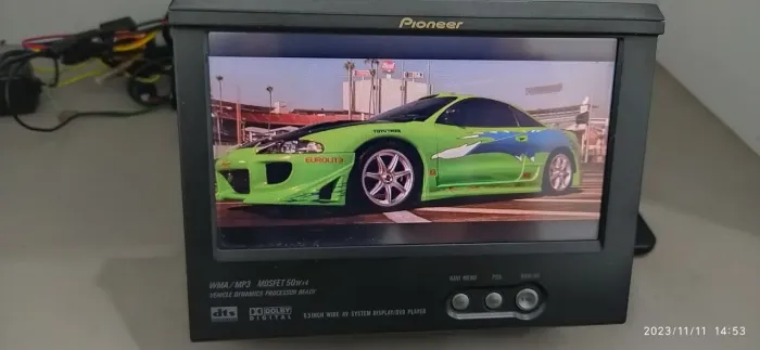 dvd Pioneer retratil