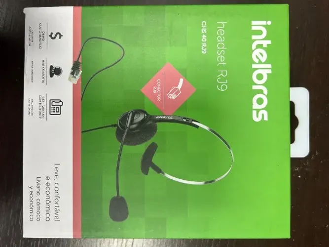 Headset Intelbras para callcenter Novo na caixa, nuca foi usado
