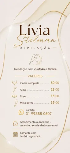 Depilação feminina 