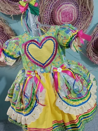 Vestido Caipira Baby 