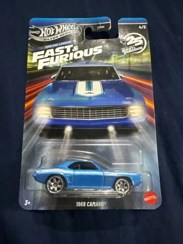 Hot Wheels Velozes e Furiosos Camaro 1969