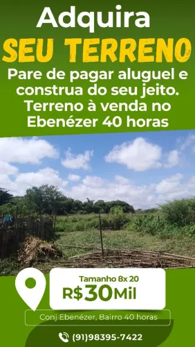 Vendo terreno todo documentado