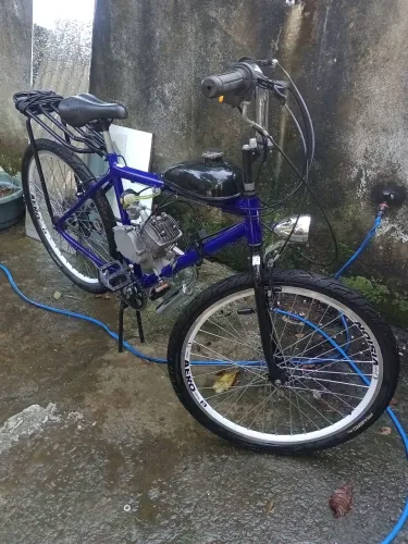 Vende Se Uma Bicicleta Motorizada Aro 26 Com Moto CC80 Aeme Nova