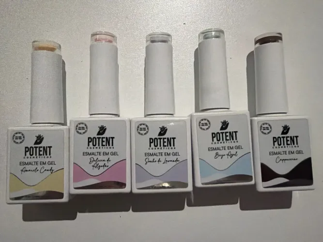 Esmaltes em gel