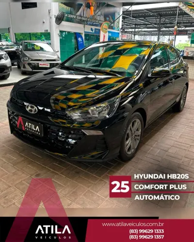 Hyundai HB20S Comfort Plus 1.0 TB Flex 12V AUT 2025