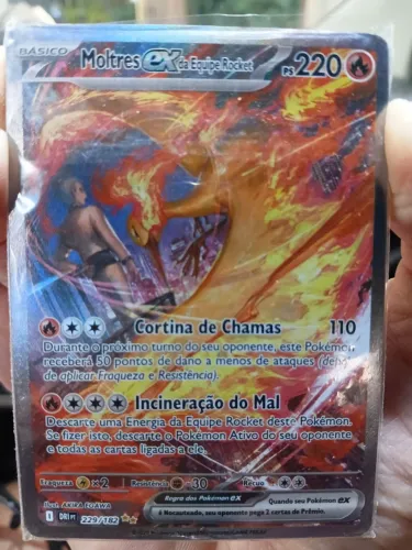 Carta pokemon MOLTRES EX 220