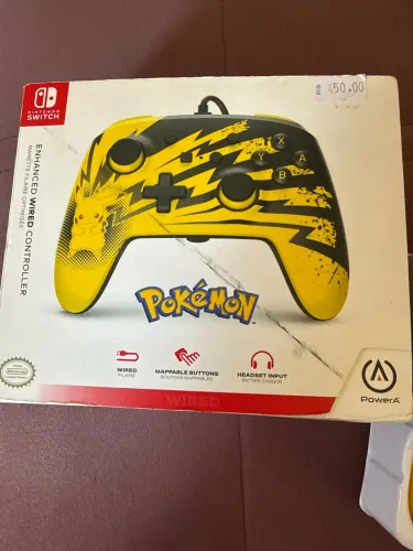Controle Nintendo Switch Pokémon 