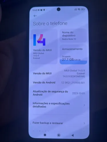 Celular Note 10