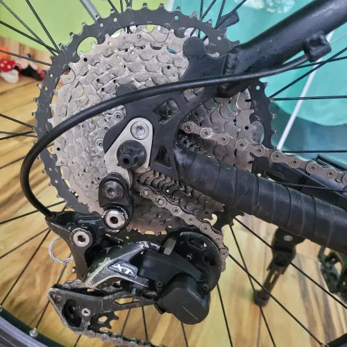 Relação de 11v com câmbio deore xt