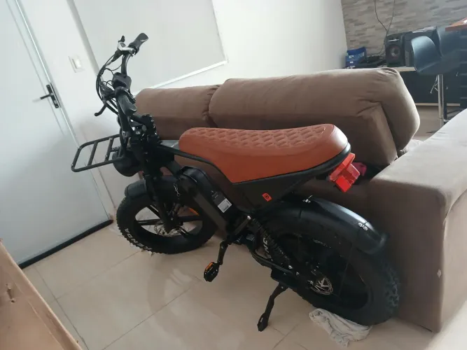 bicicleta elétrica v8 pro 1000w potencia preto bike mountain 