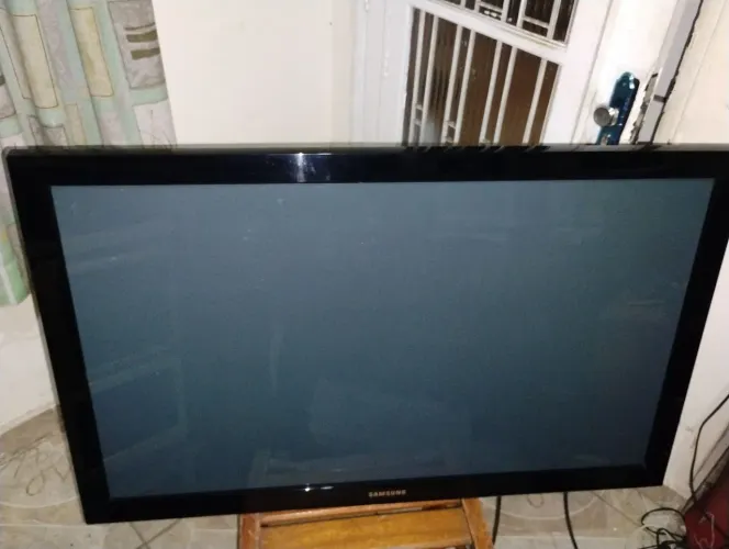 TV PLASMA Samsung 42 Polegadas Modelo PL42C430A1 defeito parou de funcionar 
