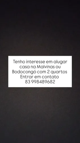 Necessito de casa pra alugar