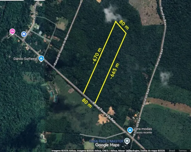 ? Terreno de 5,34 ha no Tauerá de Beja - a 10 km de Abaetetuba
