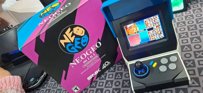 Neo geo mini 40 anos