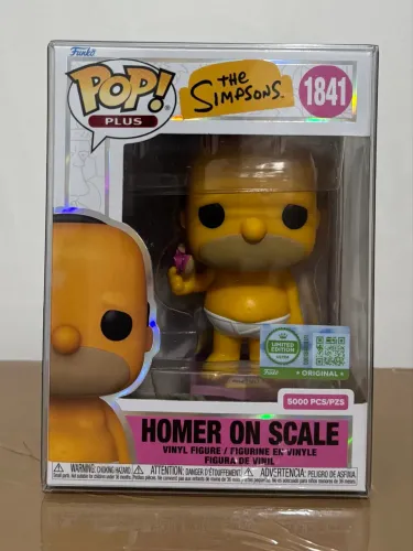 Funko pop Homer on scale Limitado 5000 peças 