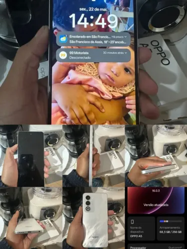 Oppo A5 256gb em em perfeito estado!! R$: 800, até 2x no cartão.