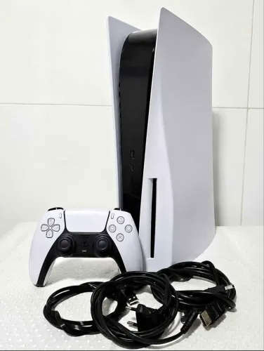 Ps5 mídia física 825 GB SSD + 1 jogo