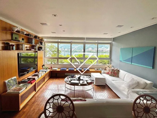 Apartamento com 4 quartos à venda, 137 m² por R$ 3.500.000 - Lagoa - Rio de Janeiro/RJ