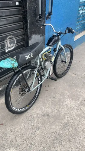 Motorizada 80CC 2T, Cinza.